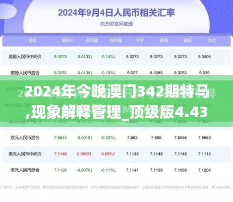 2024年今晚澳门342期特马,现象解释管理_顶级版4.434