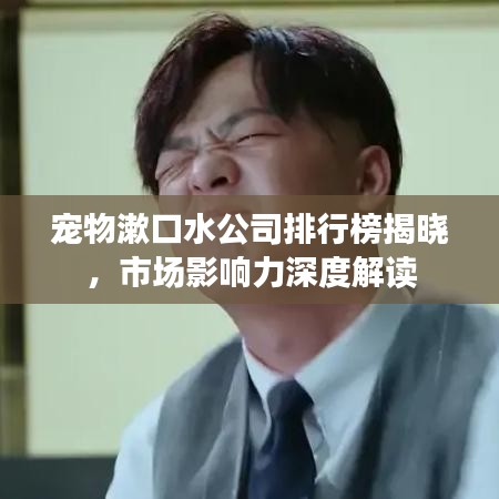 宠物漱口水公司排行榜揭晓，市场影响力深度解读