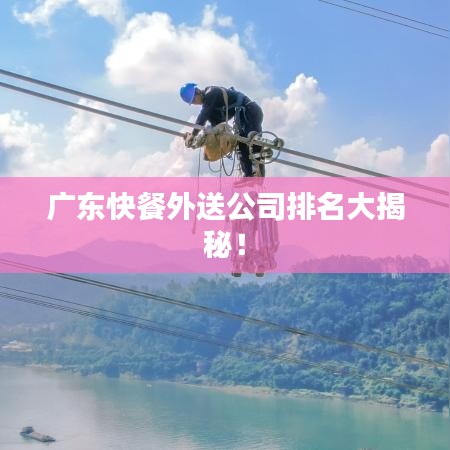 广东快餐外送公司排名大揭秘！